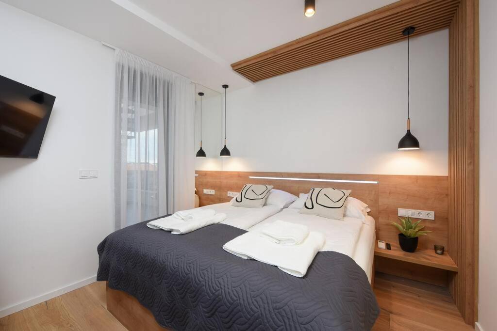 Fux Penthouse Whirlpool Meerblick Zadar Exterior foto